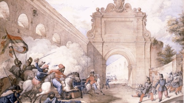 Repubblica Romana Villa Pamphilj Battaglia del 30 aprile 1849